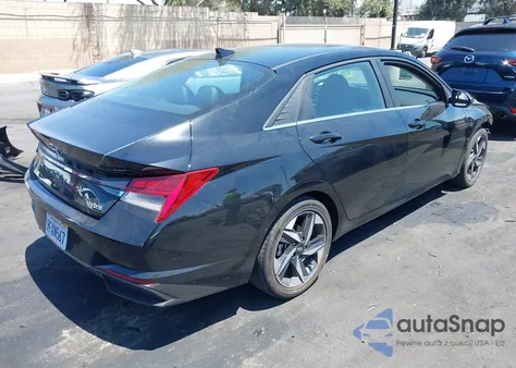 2023 Hyundai Elantra Hybrid Limited из США, поврежденный, VIN KMHLN4AJ8PU066081